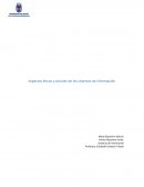 Aspectos éticos y sociales de los sistemas de información