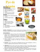 El Recetario de postres peruanos