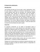 El desarrollo embrionario.