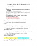 CUESTIONARIO PARA PRUEBA DE BIOQUIMICA