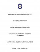 GLOSARIO DE TEORIA CURRICULAR