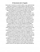 El nacimiento de la tragedia, Nietzsche