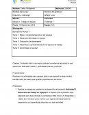 Dirección y Liderazgo:Trabajo en equipo