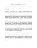 Análisis de la película “Cielo de octubre”