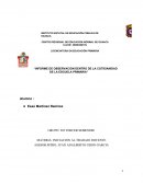 Iniciacion trabajo LICENCIATURA EN EDUCACIÓN PRIMARIA