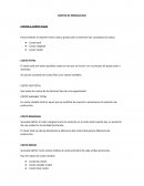 COSTOS DE PRODUCCION COSTOS A CORTO PLAZO