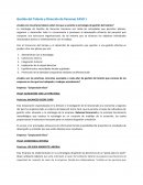 Gestión del Talento y Dirección de Personas