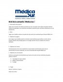 Proyecto plan estratégico de la campaña MÉDICA SUR