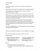 Actividad para escolares. Características de la novela experimental