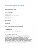 HISTORIA CLÍNICA Y EXÁMEN DEL ESTADO MENTAL