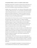 La inseguridad ciudadana y su efecto en el crecimiento económico del Perú