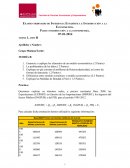 Examen ordinario de Inferencia Estadística e Introducción a la Econometría