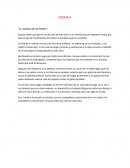 CRONICA “EL LADRIDO DE MI PERRO”.