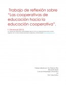 Las cooperativas de educación para la educación cooperativa