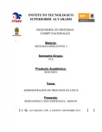 ADMINISTRACIÓN DE PROCESOS EN LINUX. Página 1