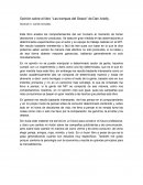 Opinión sobre el libro Las trampas de deseo