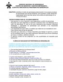 Indicador de preferencias sensoriales