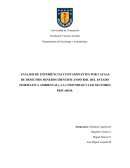 Analisis de experiencias contaminantes por mineria en Chile