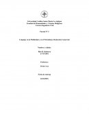 Parcial N° 2 Lenguaje en la Publicidad y en el Periodismo, Redacción Comercial