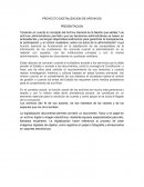 Proyecto digitalización de archivos