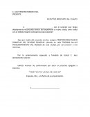 Cambio de Domicilio Deudor