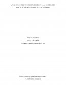EL ESTADO FRENTE A LAS NECESIDADES BÁSICAS DE LOS DESPLAZADOS