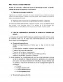 Práctica sobre el Párrafo