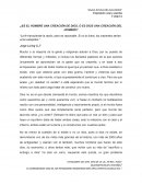 ¿Es el hombre una creación de Dios, o es Dios una creación del hombre?