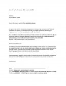 Derecho de petición: Para solicitud de salones