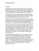 Español: Actividad de aplicación