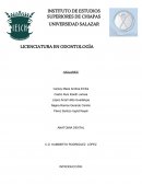LICENCIATURA EN ODONTOLOGÌA “MOLARES” ANATOMIA DENTAL