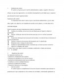 Definición e Importancia de el Control