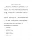 Las Cédulas Presupuestarias