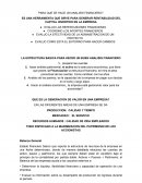 PARA QUE SE HACE UN ANALISIS FINANCIERO