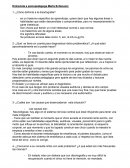 Entrevista psicopedagoga