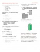 COMPENDIO DE MATEMATICAS 2do bim. 6to