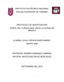 INVESTIGACIÓN DE MERCADOS: Turismo en México