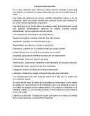 Competencias personales.