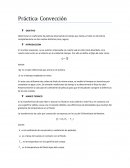 Práctica: Convección