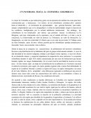 UN PANORAMA HACIA LA ECONOMIA COLOMBIANA