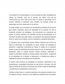 Análisis de la Evaluación Educativa