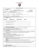 INFORME DE PRÁCTICAS Asignatura:Laboratorio de la materia Biología IV