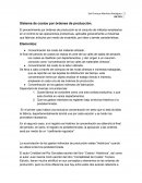 Sistema de costos por órdenes de producción Elementos