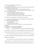 Las revoluciones de independencia en América latina
