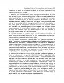 Desarrollo Humano. Observación a mi familia en un periodo de tiempo en la noche.