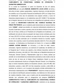 Ejemplo de un contrato administrativo