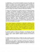 Uso de recursos tecnológicos como las TIC