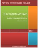 ENERGIA POTENCIAL ELECTROSTATICA.