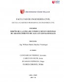 DISEÑO DE LA LINEA DE CONDUCCION EN SISTEMAS DE ABASTECIMIENTO DE AGUA EN ZONAS RURALES