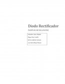 La rectificación de voltaje con ayuda del diodo rectificador